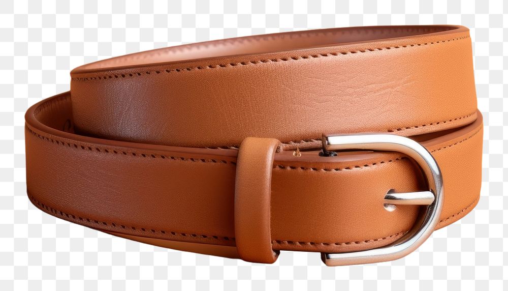 PNG Belt leather buckle accessories. AI generated Image by rawpixel.