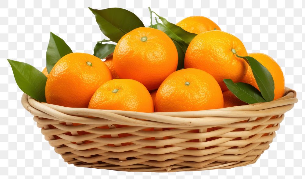 PNG Fruit basket grapefruit orange plant. 