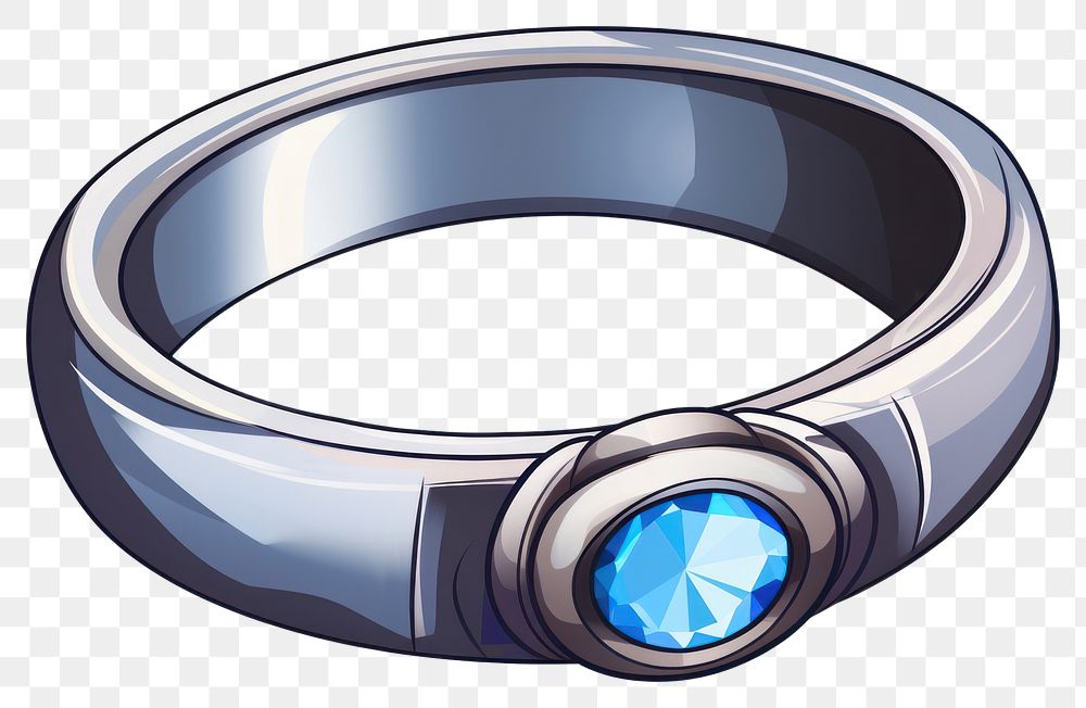 PNG  Jewelry ring platinum gemstone. AI generated Image by rawpixel.