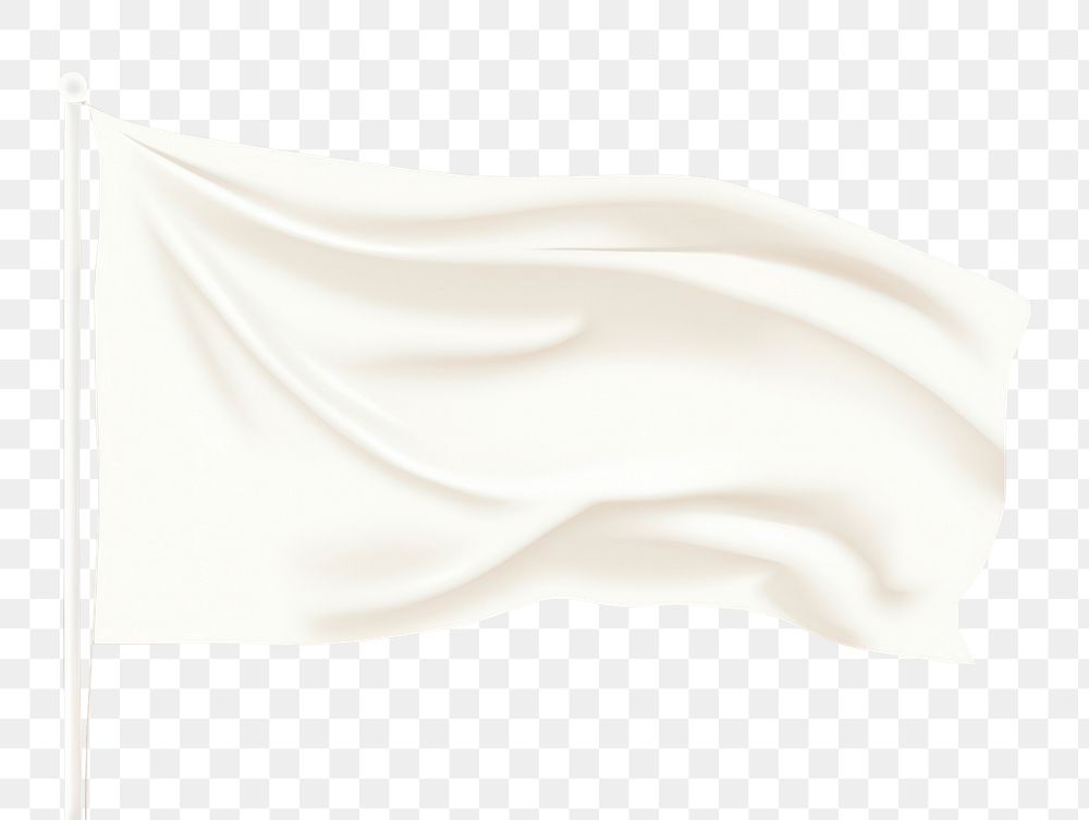 PNG Plain white flag patriotism textile symbol. AI generated Image by rawpixel.