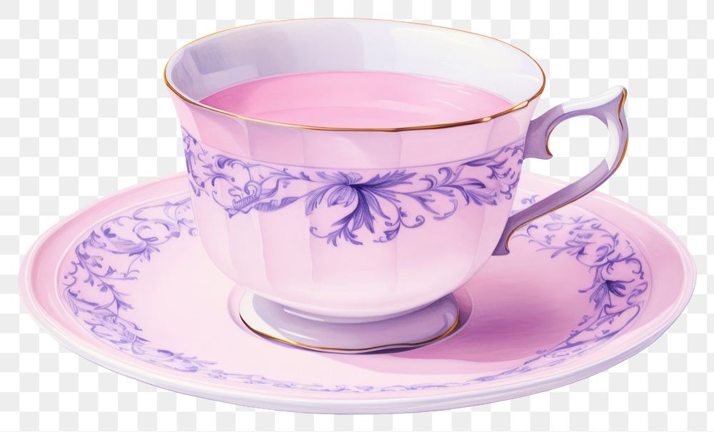 PNG Tea saucer cup mug. AI generated Image by rawpixel.