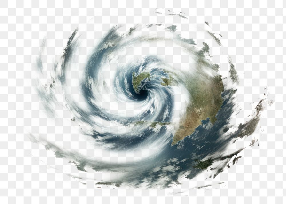 PNG Typhoon outdoors nature storm. AI generated Image by rawpixel.