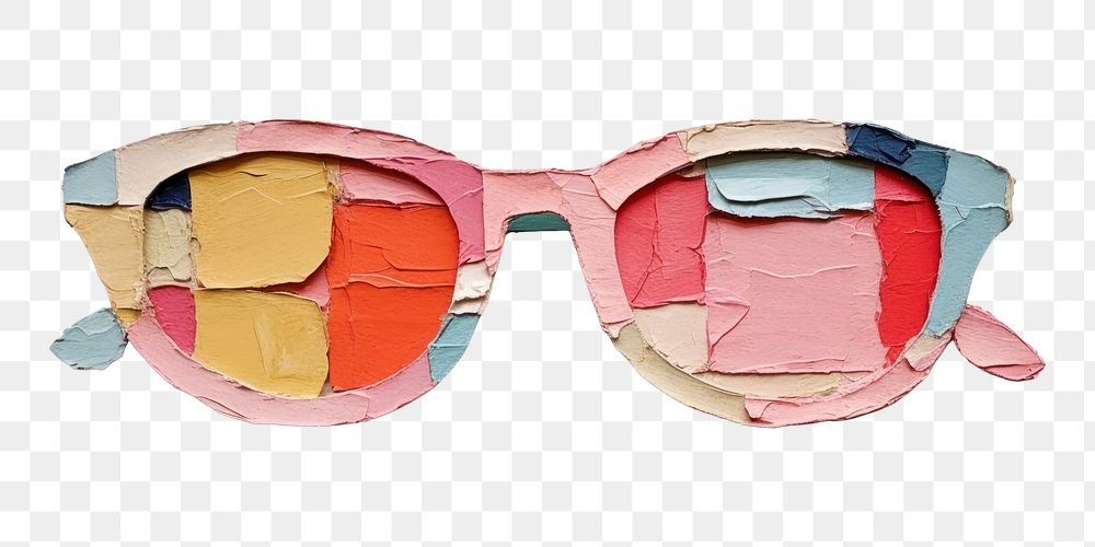 PNG Sunglasses art accessories creativity. AI generated Image by rawpixel.