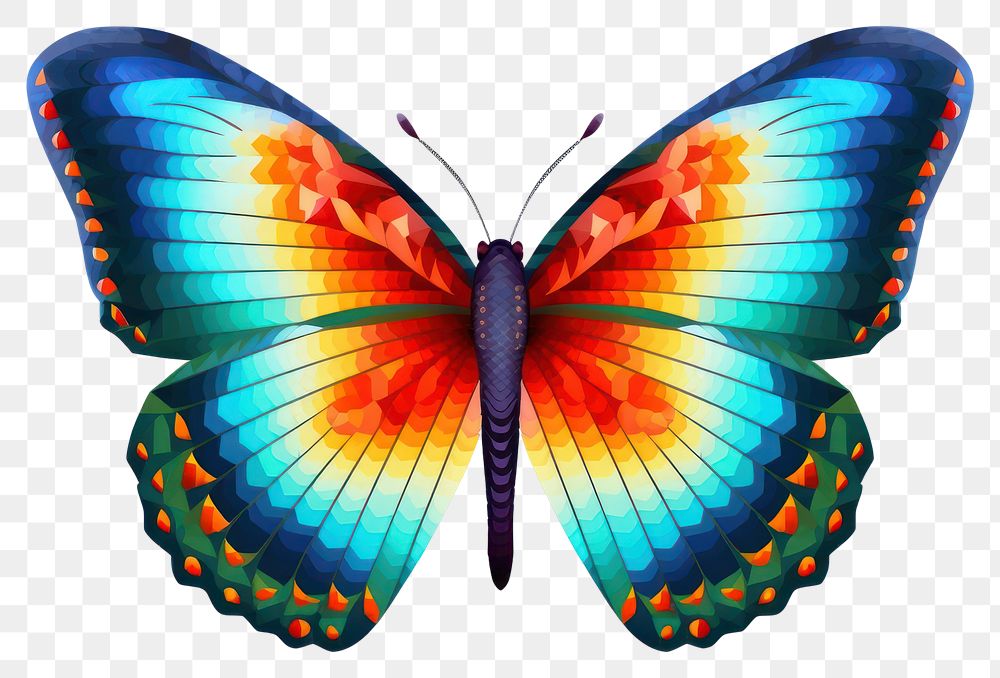 PNG Butterfly insect animal art. AI generated Image by rawpixel.