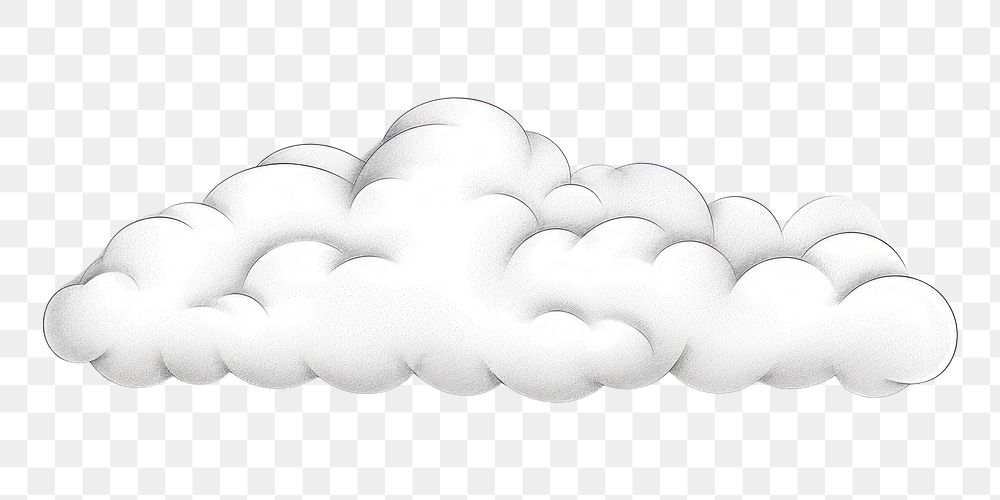 PNG Cloud white backgrounds line. 