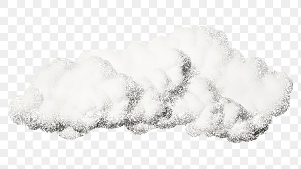 PNG Cloud drawing white nature. AI generated Image by rawpixel.