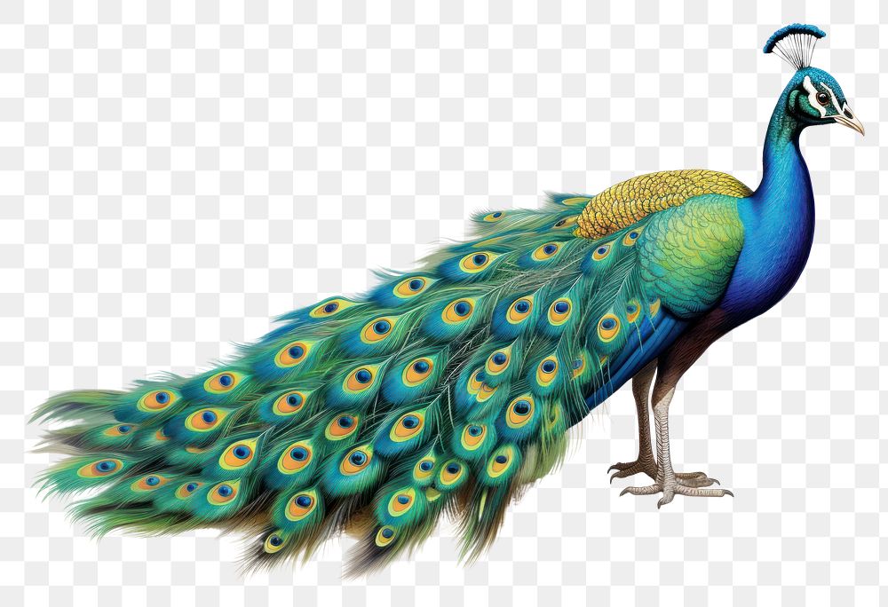 PNG Peacock drawing animal bird