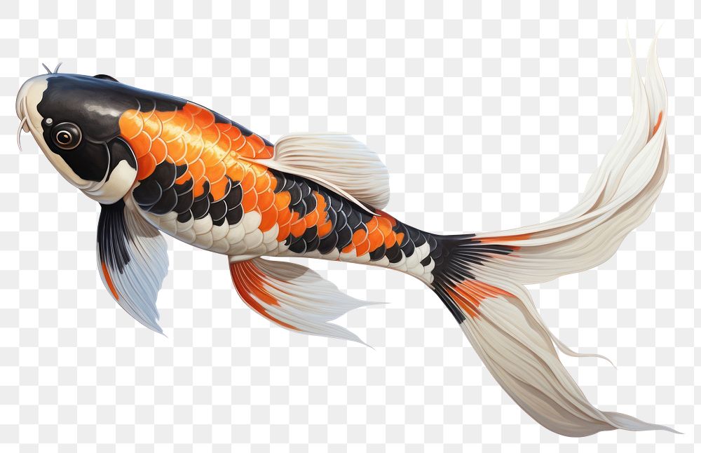 PNG Fish koi animal  