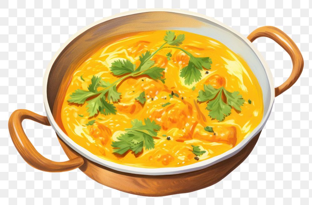 PNG Indian curry food meal dish. AI generated Image by rawpixel.