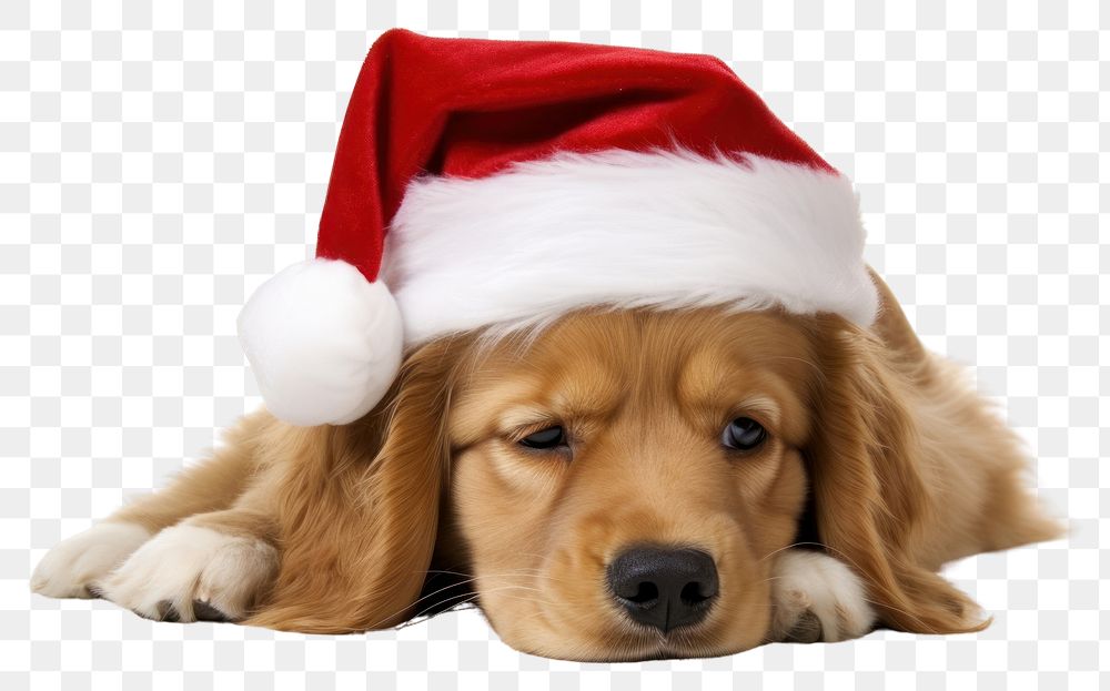 PNG Dog christmas mammal animal puppy. 