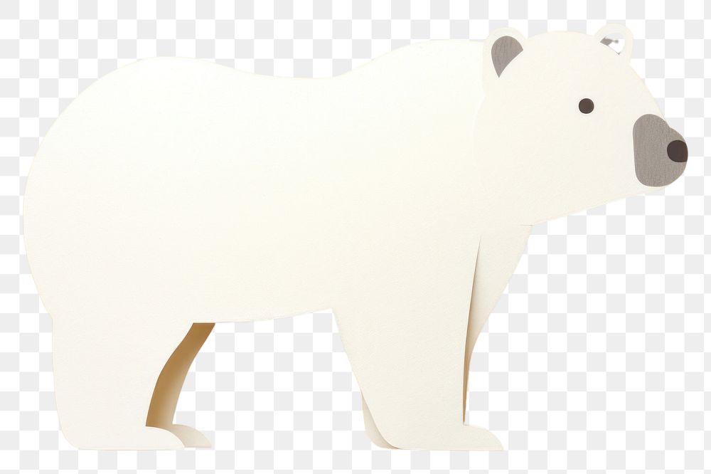 PNG Bear mammal animal representation. AI generated Image by rawpixel.