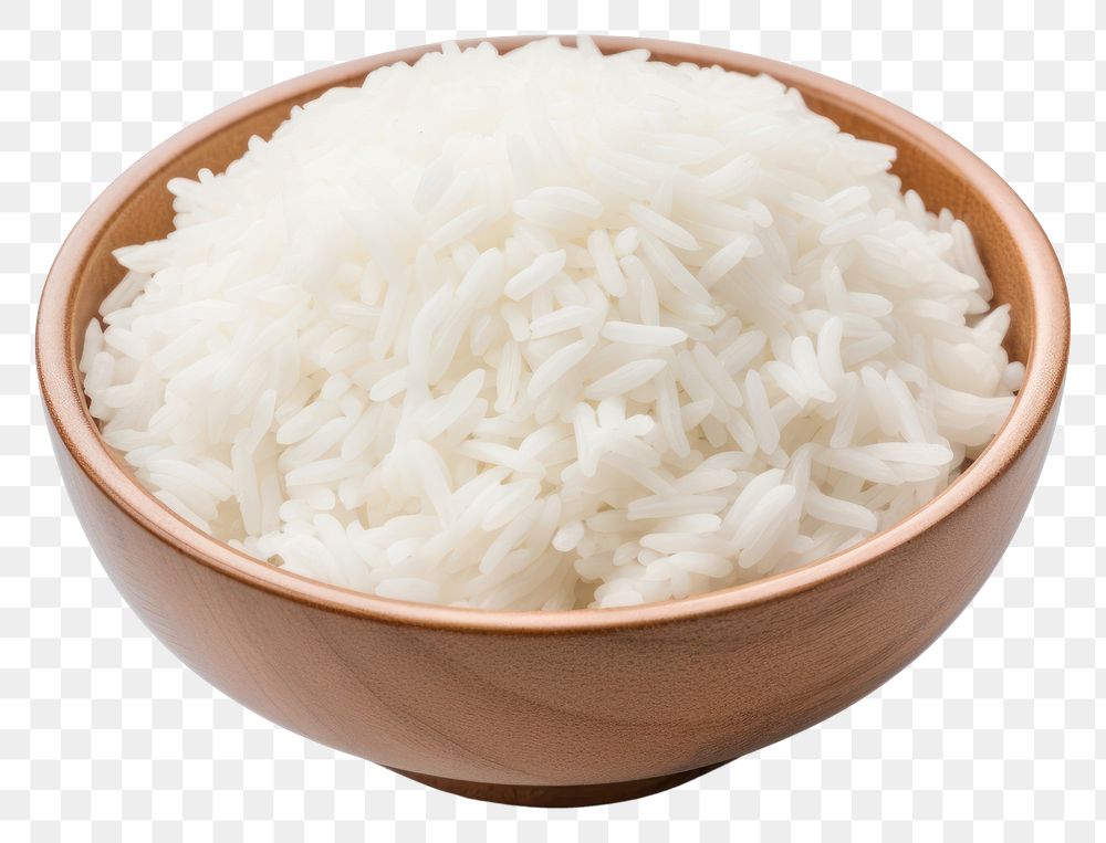 PNG Rice white food bowl. 