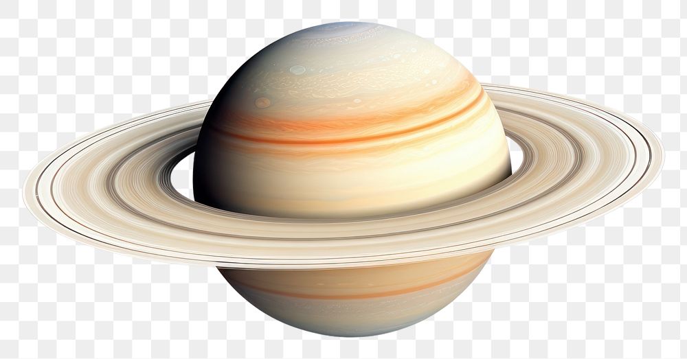 PNG Saturn planet space white background. AI generated Image by rawpixel.