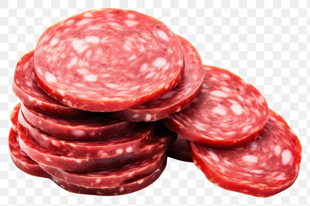 PNG Salami sausage meat food. 