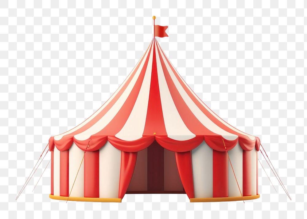PNG Carnival circus tent white background. AI generated Image by rawpixel.