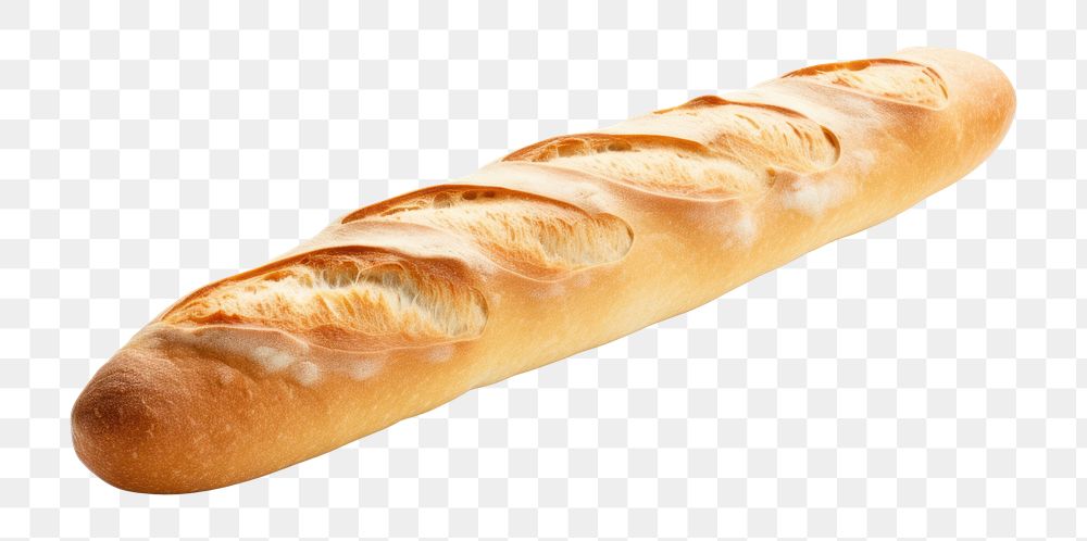 PNG  France baguette bread food. AI generated Image by rawpixel.