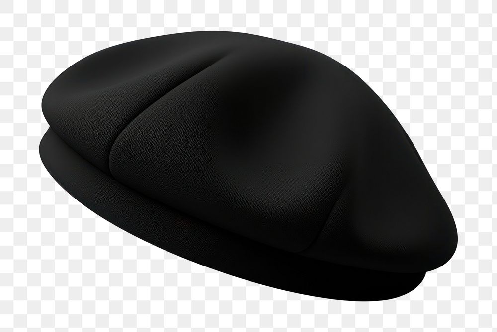 PNG  France black hat white background. AI generated Image by rawpixel.