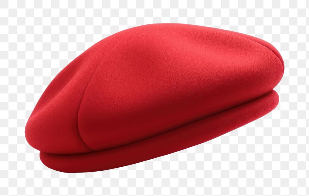 PNG  France red hat white background. AI generated Image by rawpixel.