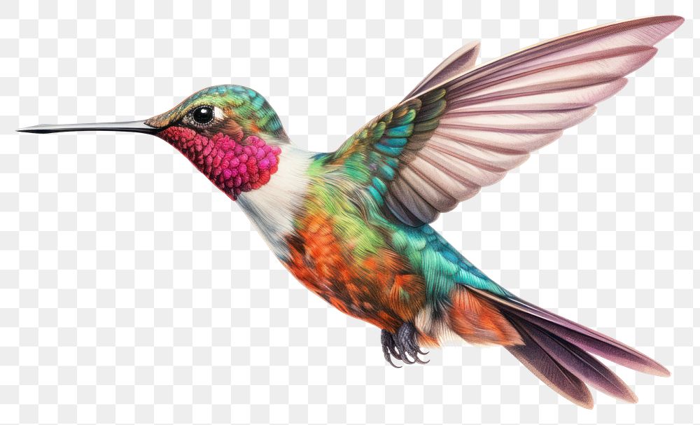 PNG Hummingbird animal flying  