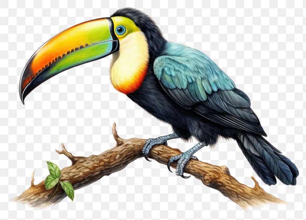 PNG Toco toucan bird drawing animal. 