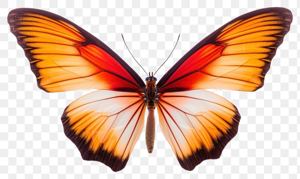 PNG  Butterfly animal insect yellow. 