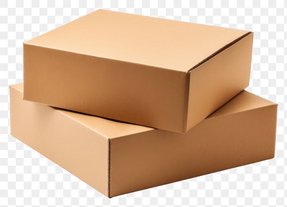 PNG Cardboard box carton white background simplicity. 