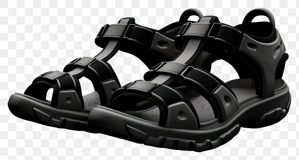 PNG Footwear sandal black clothing. 