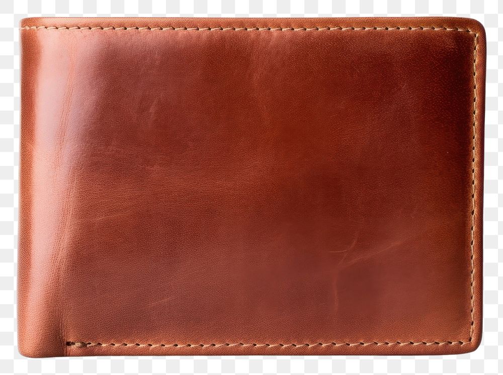 PNG Brown leather wallet brown bag  