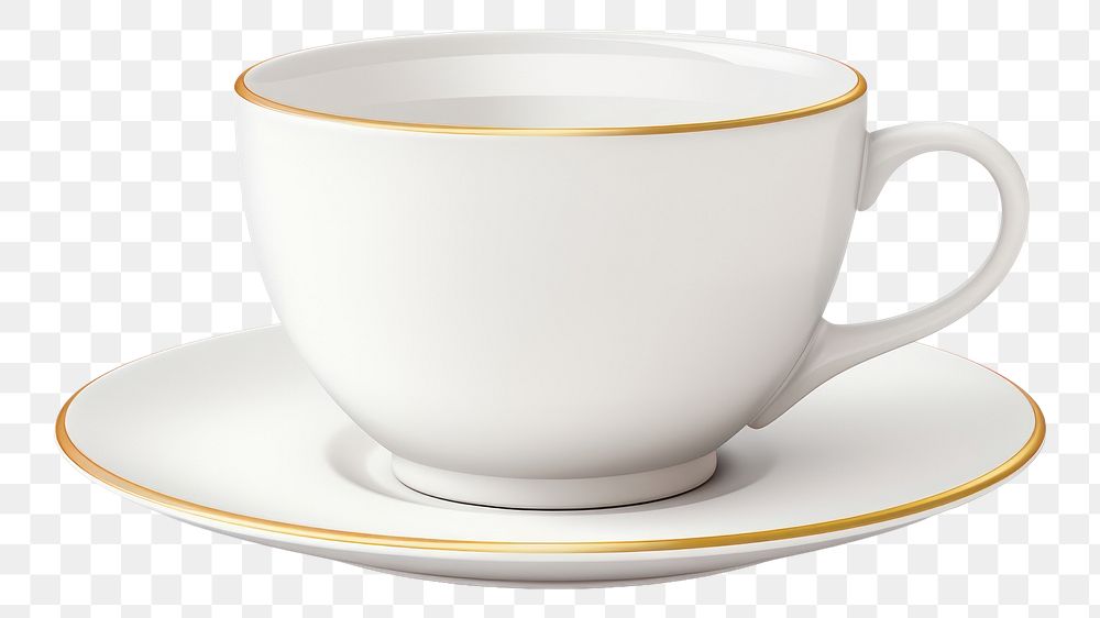 PNG Tea cup porcelain saucer coffee. 