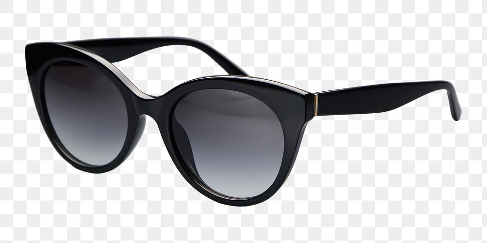 PNG Sunglasses fashion black accessories. 