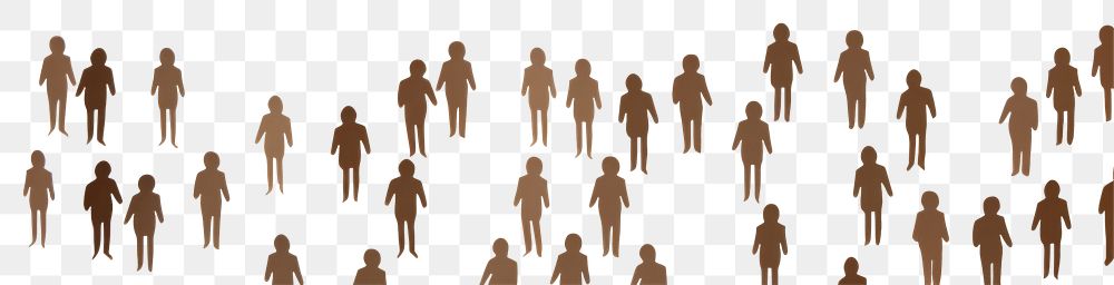 PNG People backgrounds silhouette order. AI generated Image by rawpixel.
