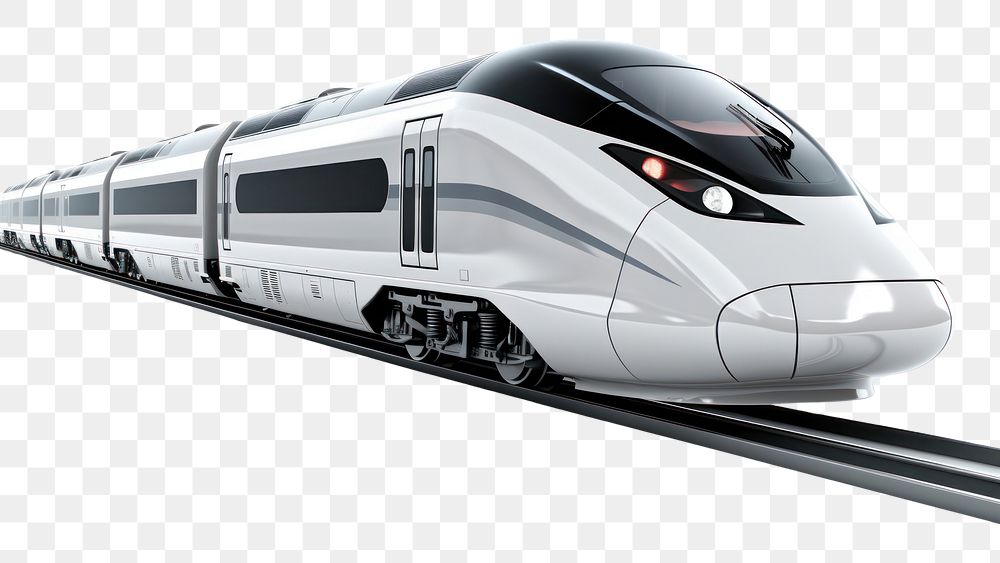 PNG High speed train vehicle railway transportation