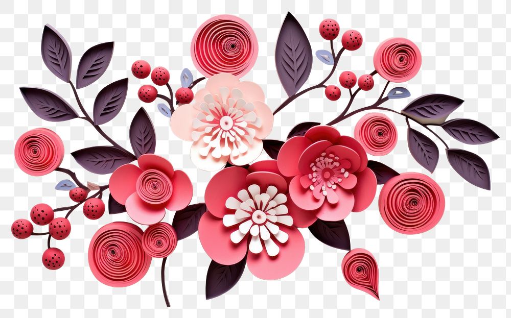 PNG Cosmetics pattern flower craft. AI generated Image by rawpixel.