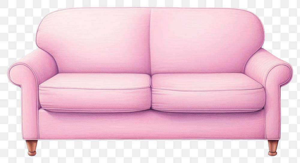 PNG Sofa furniture chair sofa. AI generated Image by rawpixel.
