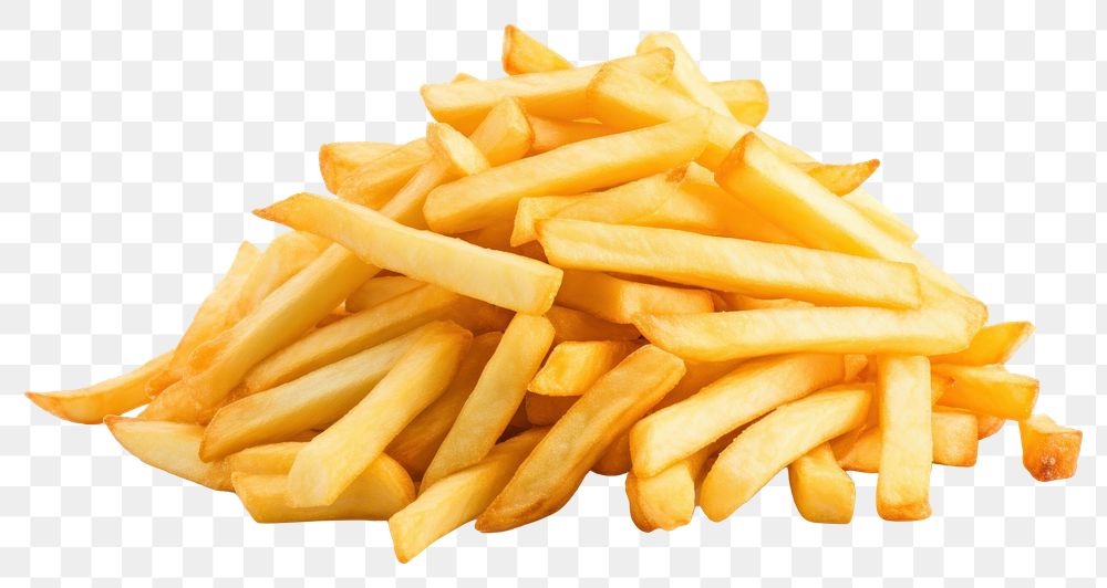 PNG Fries food white background french fries. 