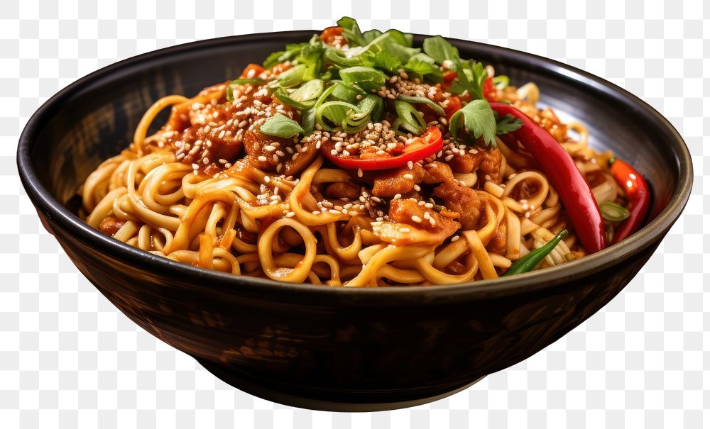 PNG Noodle food chopsticks meal. AI generated Image by rawpixel.