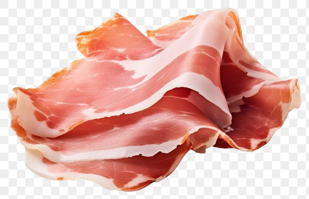PNG Prosciutto prosciutto pork meat. AI generated Image by rawpixel.