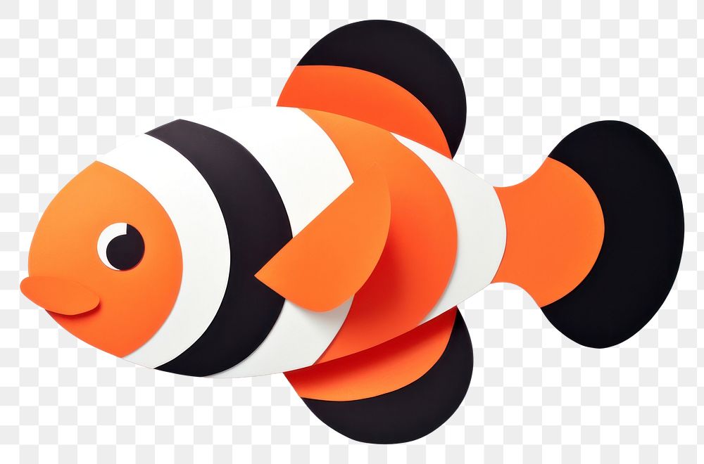 PNG Clownfish animal pomacentridae creativity. AI generated Image by rawpixel.