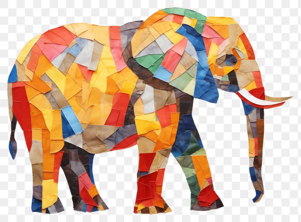 PNG Elephant art painting drawing. 