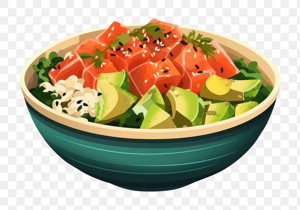 PNG Bowl food meal dish. AI generated Image by rawpixel.