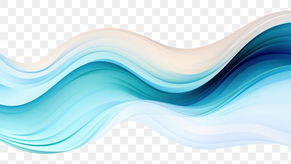 PNG Abstract waves  nature 