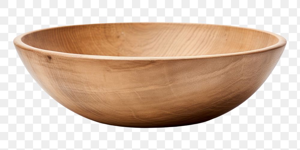 PNG Serving bowl wood white background silverware. 