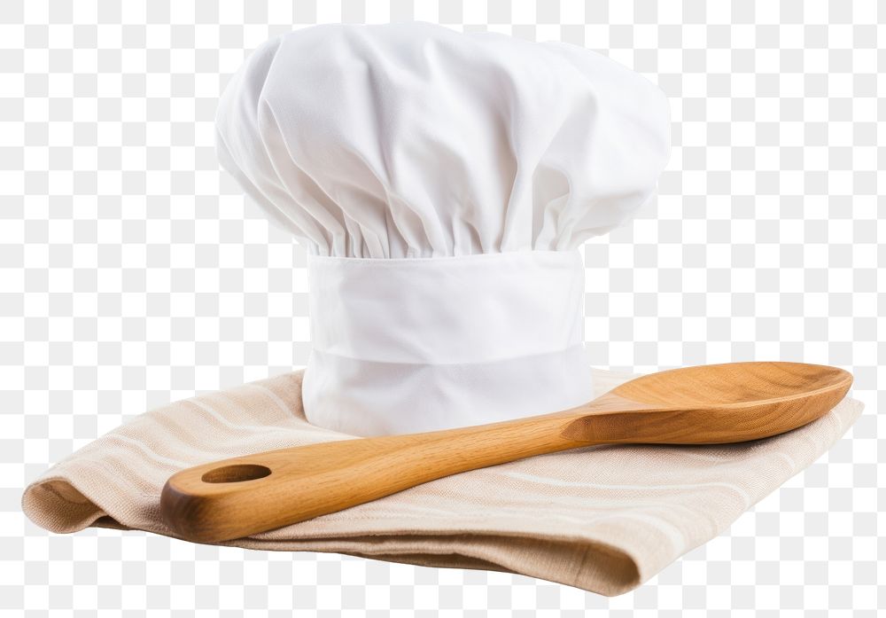 PNG Kitchen utensil hat white background freshness