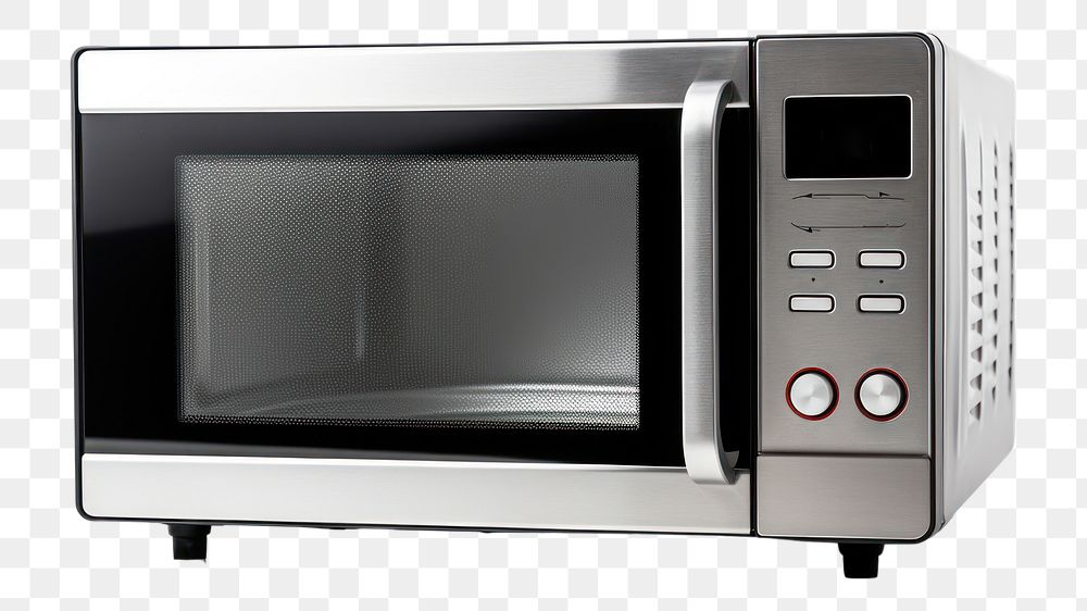 PNG Modern microwave oven appliance white background technology. AI generated Image by rawpixel.