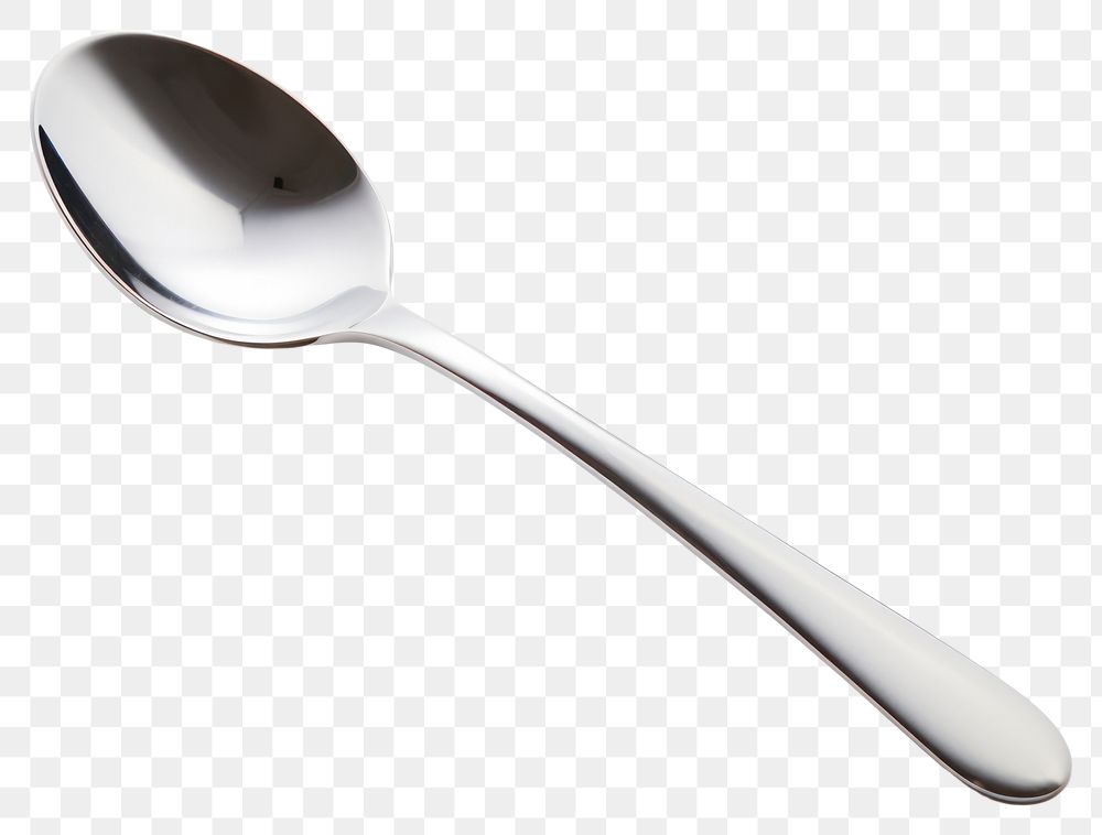 PNG Spoon white background silverware simplicity. AI generated Image by rawpixel.