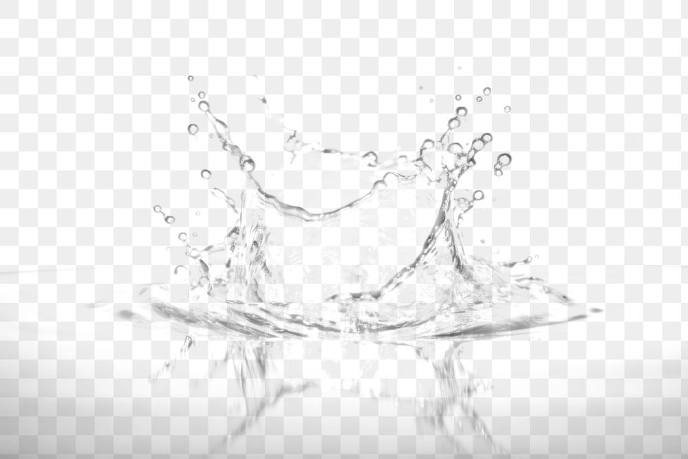 PNG Splash water backgrounds drop refreshment