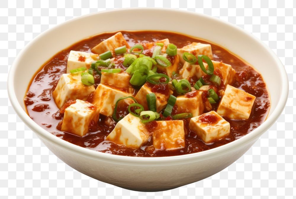 PNG Mapo tofu curry food meat. AI generated Image by rawpixel.
