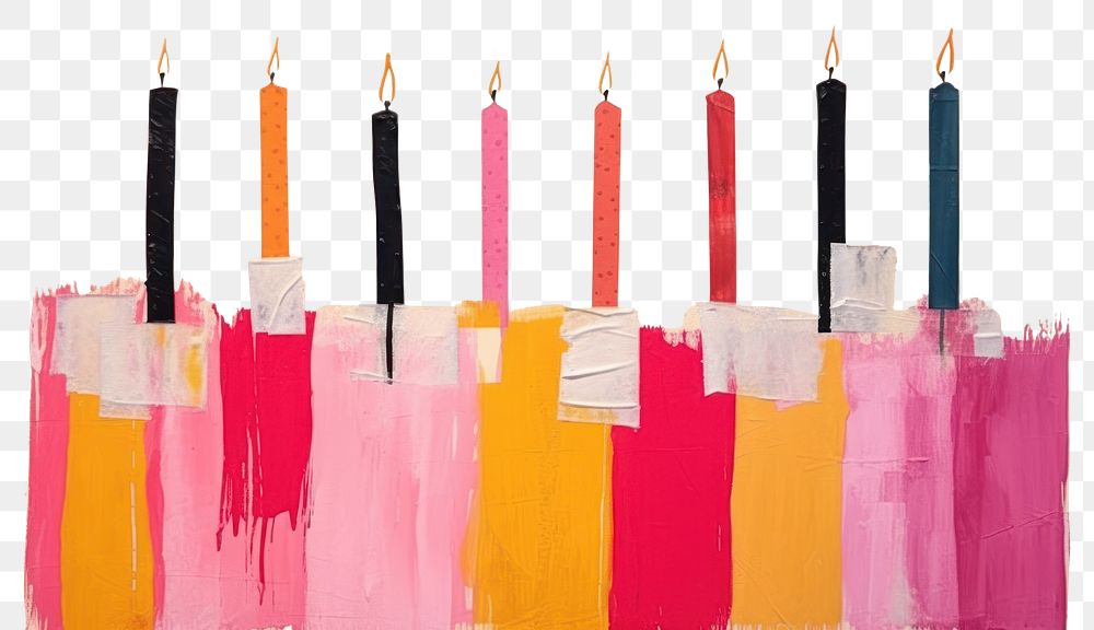 PNG Candles art spirituality anniversary. AI generated Image by rawpixel.