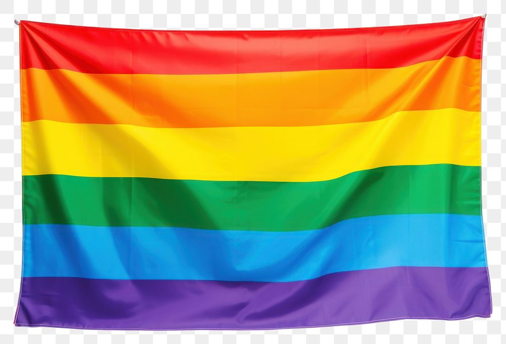 PNG Pride month flag white background patriotism. AI generated Image by rawpixel.