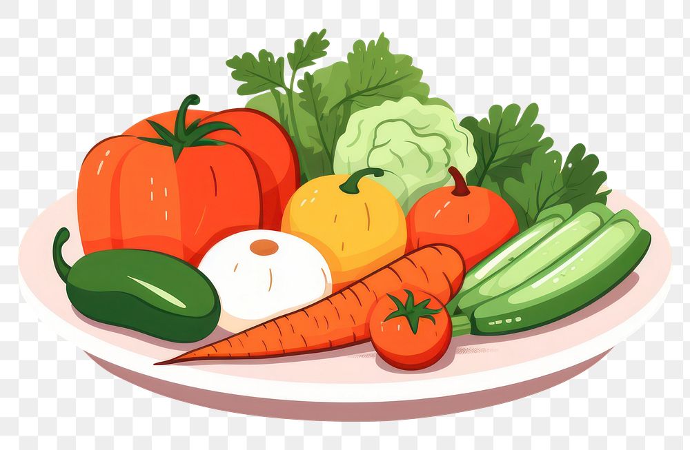 PNG Vegetables vegetable food carrot. AI generated Image by rawpixel.